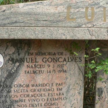 LUIZ Manuel Goncalves 1937-1994