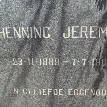 LUBBE Henning Jeremiah 1889-1968