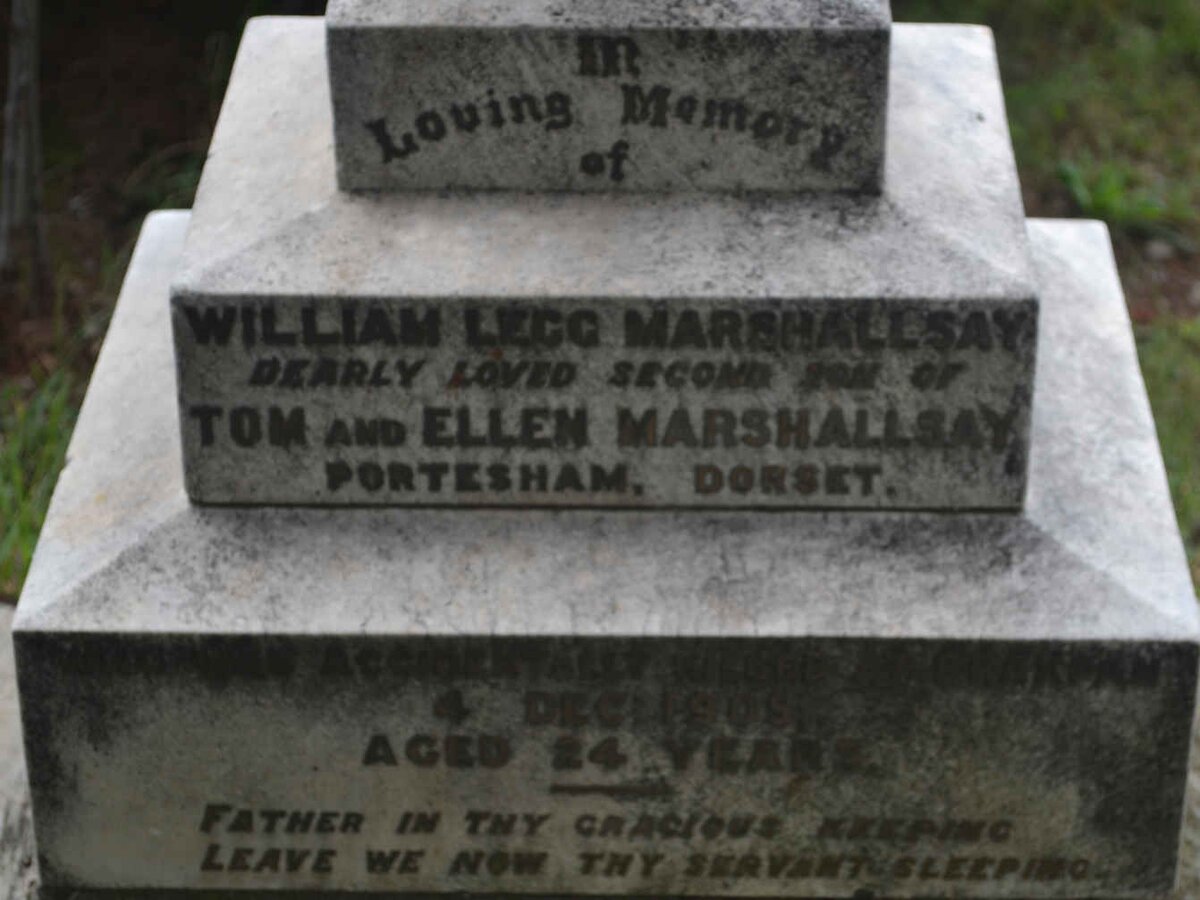 MARSHALLSAY William Legg -1905