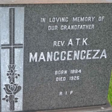 MANGCENGEZA A.T.K. 1884-1926