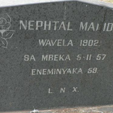 MADIDA Nephtal 1902-1957