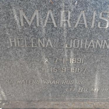 MARAIS Helena Johanna 1892-1967