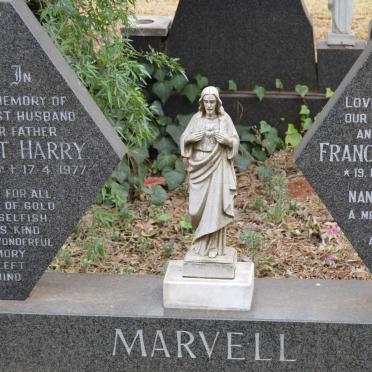 MARVELL Vincent Harry 1910-1977 &amp; Francis Margaret 1915-1989
