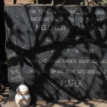 MARX Melchior Jacobus 1886-1971
