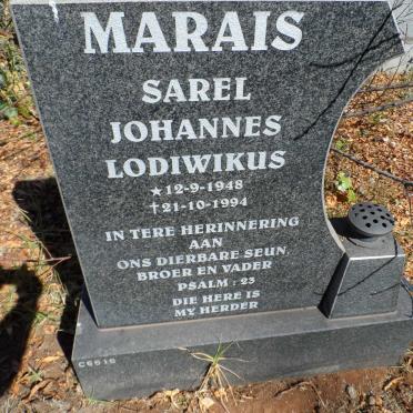 MARAIS Sarel Johannes Lodiwikus 1948-1994