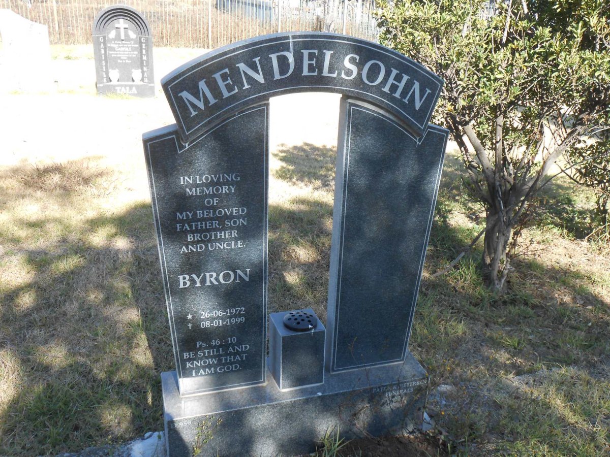 MENDELSOHN Byron 1972-1999