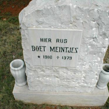 MEINTJES Boet 1916-1979 &amp; Hannah