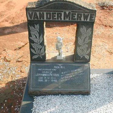 MERWE Johannes Petrus, van der 1935-1948