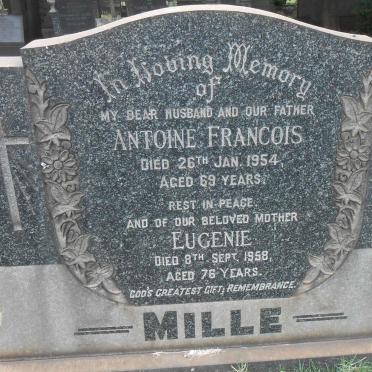 MILLE Antione Francois -1954 &amp; Eugenie -1958