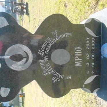 MOGANEDI Mpho 2003-2003