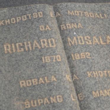 MOSALA Richard 1870-1952