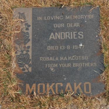 MOKGAKO Andries -1947