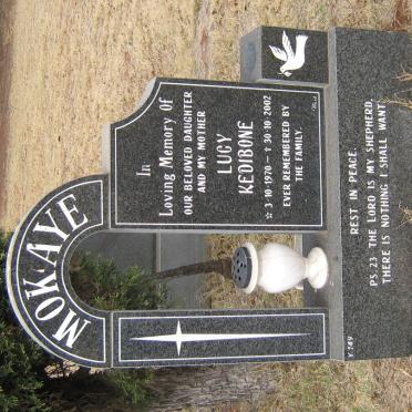 MOKAYE Lucy Kedibone 1970-2002