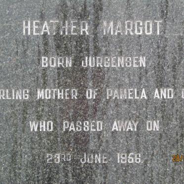 MURRAY Heather Margot nee JÜRGENSEN -1956