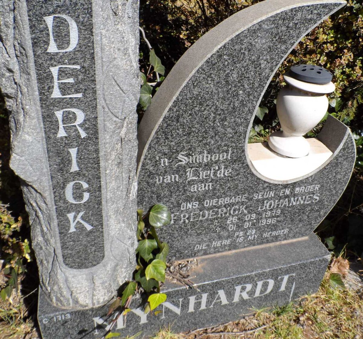 MYNHARDT Frederick Johannes 1979-1996