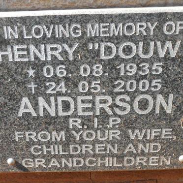 ANDERSON Henry 1935-2005
