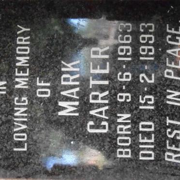 CARTER Mark 1963-1993