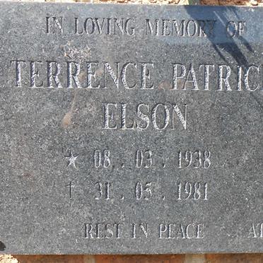 ELSON Terrence Patrick 1938-1981