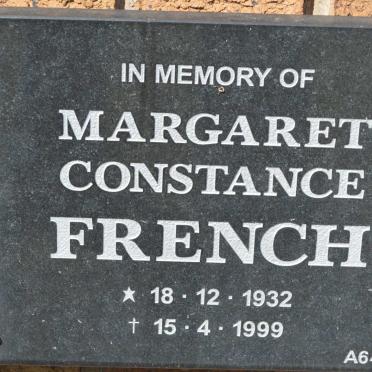 FRENCH Margaret Constance 1932-1999
