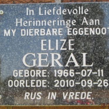 GERAL Elize 1966-2010