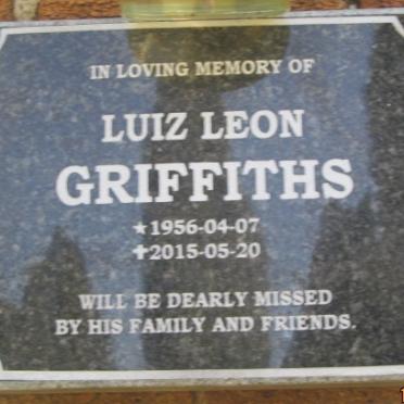 GRIFFITHS Luiz Leon 1956-2015