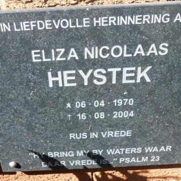 HEYSTEK Eliza Nicolaas 1970-2004