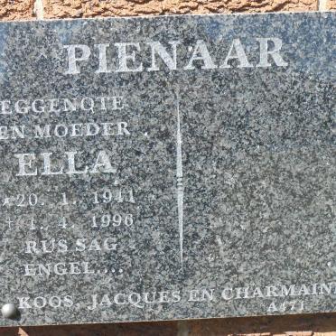 PIENAAR Ella 1941-1996