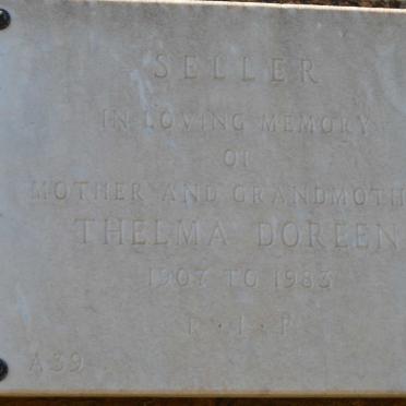 SELLER Thelma Doreen 1907-1983