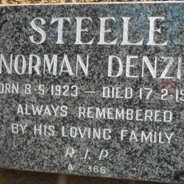 STEELE Norman Denzil 1923-1994