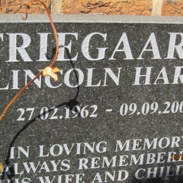 TRIEGAARDT Lincoln Harry 1962-2002