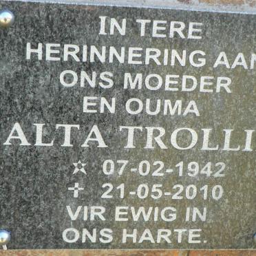 TROLLIP Alta 1942-2010