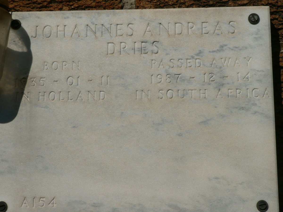 ?Johannes Andreas 1935-1987