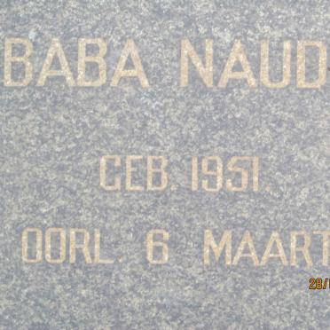 NAUDE Baba -1951
