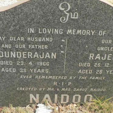 NAIDOO Rajee -1948 :: NAIDOO Sounderajan -1966 