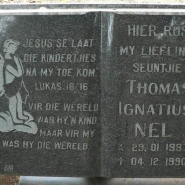 NEL Thomas Ignatius 1987-1990