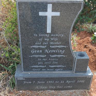 NEVELING Gean 1951-2002