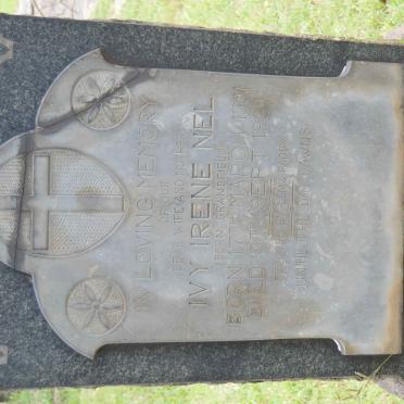 NEL Ivy Irene nee GRANDFIELD 1901-1930