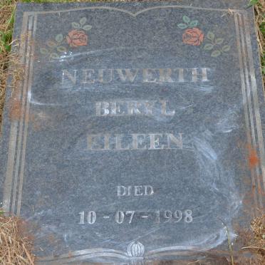 NEUWERTH Beryl Eileen -1998