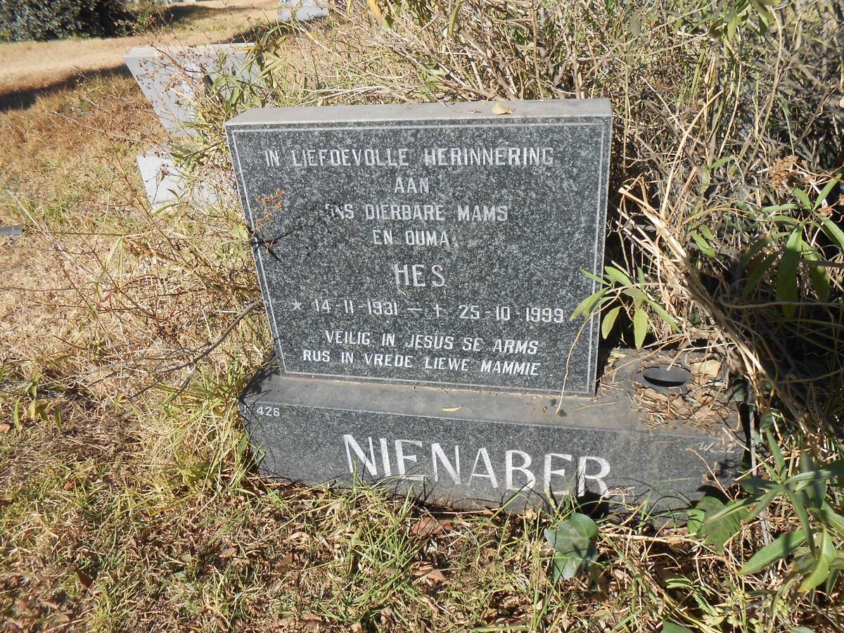 NIENABER Hes 1931-1999