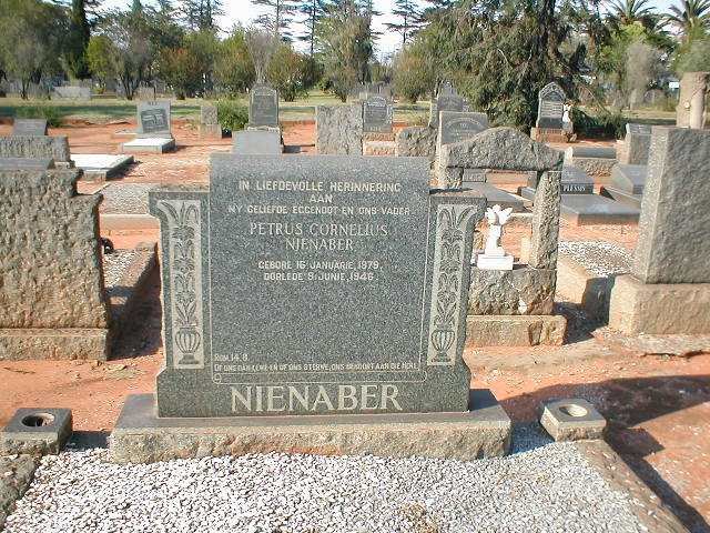 NIENABER Petrus Cornelius 1879-1946