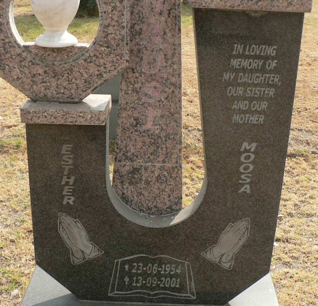NKOSI Esther Moosa 1954 -2001