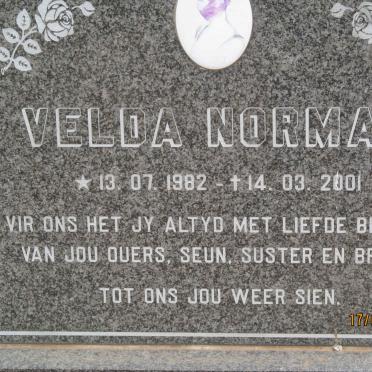 NORMAN Velda 1982-2001