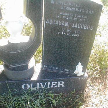OLIVIER Abraham Jacobus 1929-1989