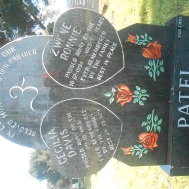 PATEL Cecilia Davis -1966 :: PATEL Zwene Ronnie -1994