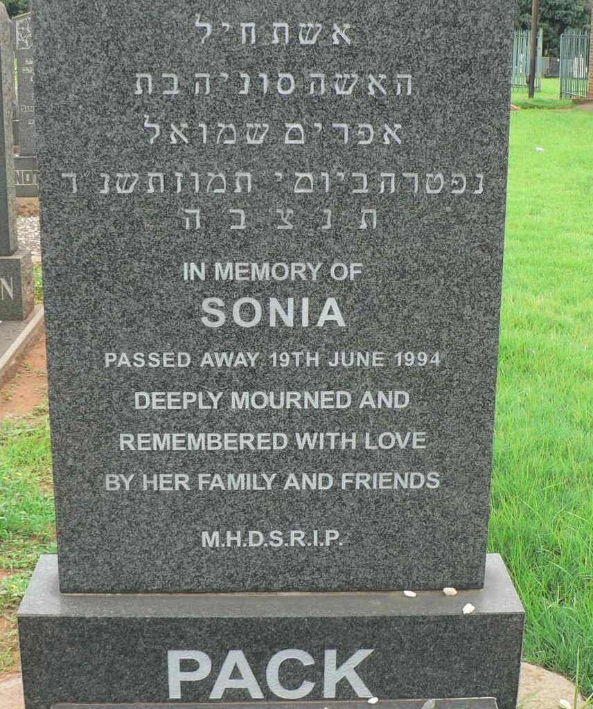 PACK Sonia -1994