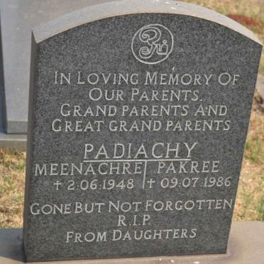 PADIACHY Meenachre -1948 &amp; Pakree -1986