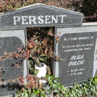 PERSENT Olga Dulcie 1929-1996
