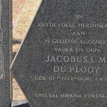 PLOOY Jacobus L. M., du 1923-1973