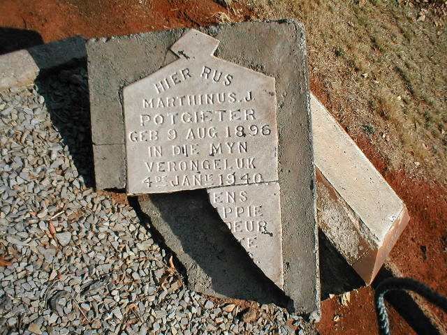POTGIETER Marthinus J. 1896-1940
