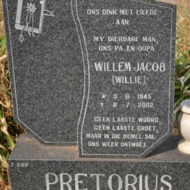 PRETORIUS Willem Jacob 1945-2002